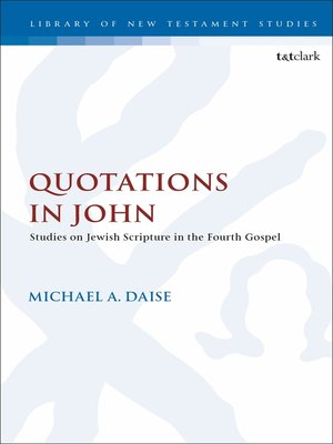 cover image of Quotations in John